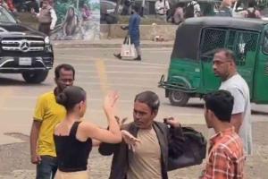 Social Media Firestorm Ignites as Viral Footage Shows Influencer Striking Elderly Man in Dhaka