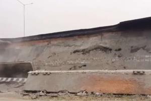 Structural Integrity Under Scrutiny Following Retaining Wall Collapse on Newly Expanded NH-19