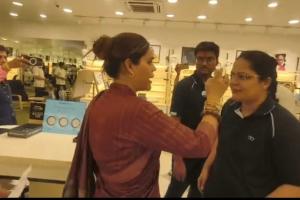 BJP Leader Nazia Elahi Khan Confronts Lenskart Over Religious Symbols Controversy in Mumbai