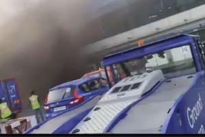 Fire Erupts at Mumbai Airport Terminal 1B: Emergency Response Triggered as Smoke Engulfs Seating Area