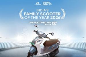Ampere Magnus G Max Wins ‘Family Scooter of the Year’ at Times Drive Auto Summit and Awards 2026