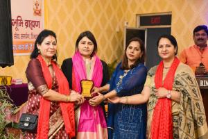 Poonam Bhagat Honoured for Outstanding Contribution to Social Welfare, Women’s Empowerment and Environmental Conservation
