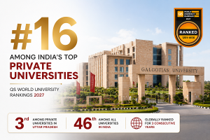 Galgotias University Breaks into India’s Top 16 Private Universities in QS World University Rankings 2027
