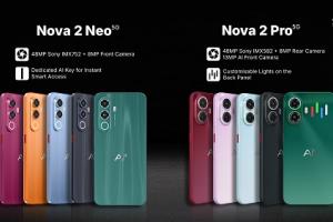 Ai+ Smartphone Unveils Nova 2 Neo 5G and Nova 2 Pro 5G, Expands Nova Series with Performance and Privacy-Focused Devices