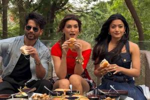 Viral “Vada Pav” Moment Sparks Online Trolling of Shahid Kapoor, Kriti Sanon, and Rashmika Mandanna During Film Promotion