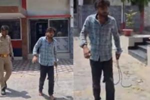 Kanpur Gang Clash Over Old Rivalry Turns Violent; Accused Seen Limping in Viral Police Station Video