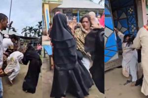 Video Shows Niqab-Clad Women Assaulting Woman Outside Suspected Bangladesh Religious School