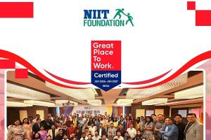 NIIT Foundation Earns Great Place To Work® Certification for Third Consecutive Year, Reinforcing Its People-First Culture