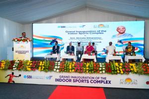 Nirmala Sitharaman Inaugurates State-of-the-Art Indoor Sports Complex at Government Arts & Science College Tiruchuli to Promote Youth Fitness
