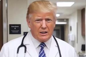 Donald Trump Shares AI-Generated “Dr Trump” Video Mocking Critics and Promoting Satirical “TDS Treatment” on Truth Social