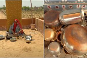 Viral Video of Woman Cleaning Utensils with Soil Sparks Debate on Traditional Household Practices