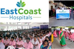 East Coast Hospitals Leads Massive Organ Donation Drive, Inspires 600 Puducherry Students