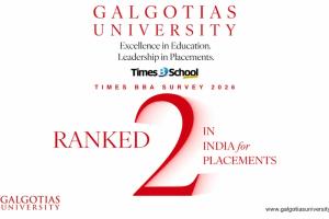Galgotias University Rises to No. 2 in India for BBA Placements