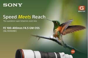 Sony India Launches FE 100-400mm F4.5 GM OSS Lens at Rs 4,66,990