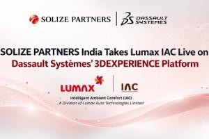 SOLIZE PARTNERS India Takes Lumax IAC Live on Dassault Systemes’ 3DEXPERIENCE Platform