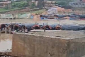 Mandakini River Floods Ravage Chitrakoot, Temples, Ashrams and Shops Swept Away