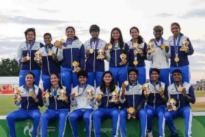 India Women Win Second Straight Asian Games Gold, Thrash Sri Lanka by 147 Runs