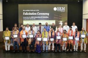 SRM University–AP Doubles Top 2% Scientist Count, 20 Faculty Recognised Globally