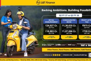 L&T Finance Q2FY27 Profit Jumps 33% to ₹975 Crore as Retail Book Expands 29%