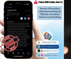 PIB Fact Check warns about a new voicemail scam impersonating RBI: Details