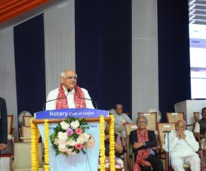 Gujarat CM lays foundation stone for multi-speciality hospital in Unjha