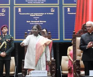 Govt top priority is to address concerns of Manipur’s people: President Murmu