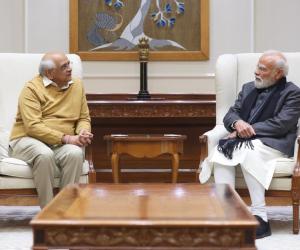 Gujarat CM Bhupendra Patel meets PM Modi, describes interaction as ‘highly energising’