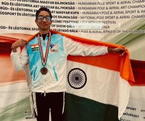 India’s Vir Gahrotra wins historic gold at Pole and Aerial Sports World C'ship