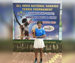 Harsha Deshpande seals double title at GSTA State Ranking Tennis Tournament