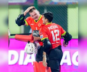 'Hard-fought game, hopefully we make the finals,' says Kalinga Lancers' goalie Jed Snowden after shootout win over HIL GC