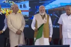 PM Modi flags off three Amrit Bharat Express trains in Kerala: Check timing, route, other details