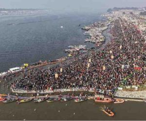 Millions Converge on Prayagraj as Makar Sankranti Sparkles with Devotion at the Sangam