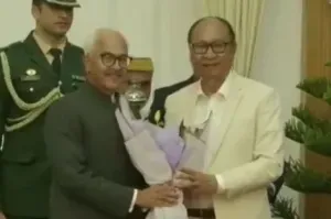 Yumnam Khemchand Singh takes oath as Manipur Chief Minister after President's Rule ends