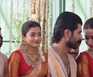 Vijay Deverakonda and Rashmika Mandanna Deepen Nuptial Ties with Traditional Ritual in Nagarkurnool