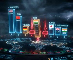 Global Economic Crisis and Iran War Impact: India Slips to Sixth Largest Economy Amidst Currency Pressure