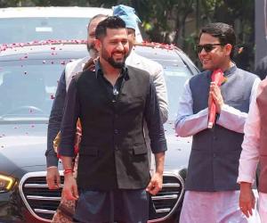 NEPAL'S RSP LEADER RECEIVES GRAND RECEPTION AT BJP HEADQUARTERS AMID NEW DELHI OUTREACH TO KATHMANDU