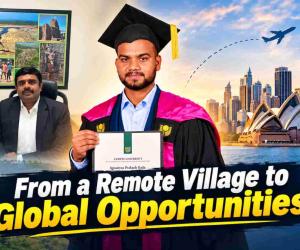 From Mud House to Australian Campus: Anganwadi Worker's Son Returns to Lead Local Progress!