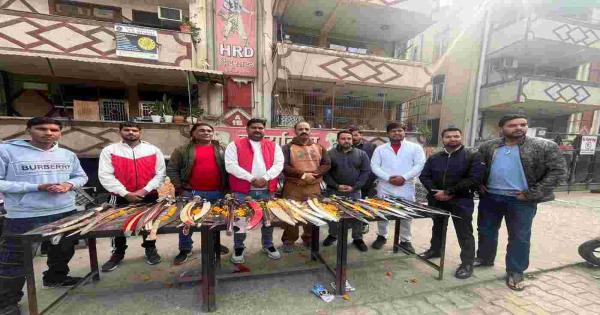Ten Hindu Raksha Dal Activists Jailed in Ghaziabad Over Alleged Sword ...